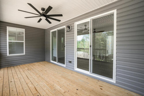 Caliber Home Builder, The Hart, deck doors